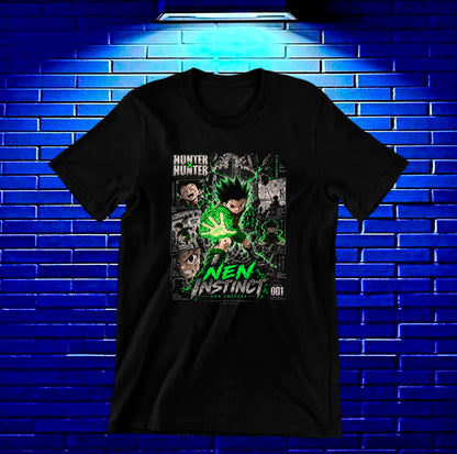 Camiseta Hunter x Hunter Gon MELAR - BAREN Negro
