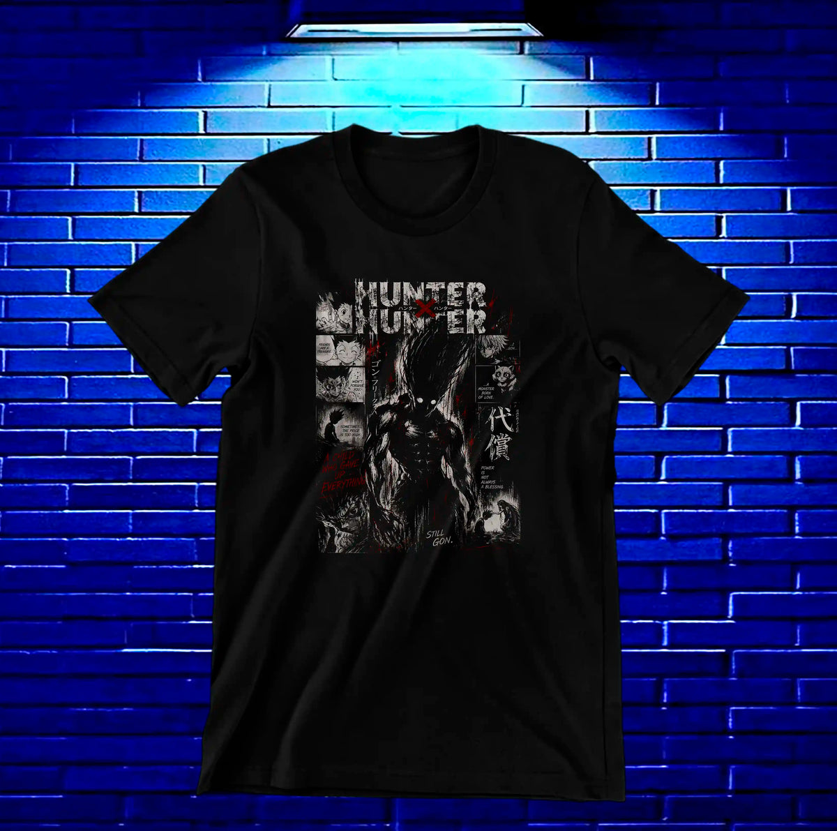 Camiseta Hunter x Hunter Gon MELAR - CAVOX Negro