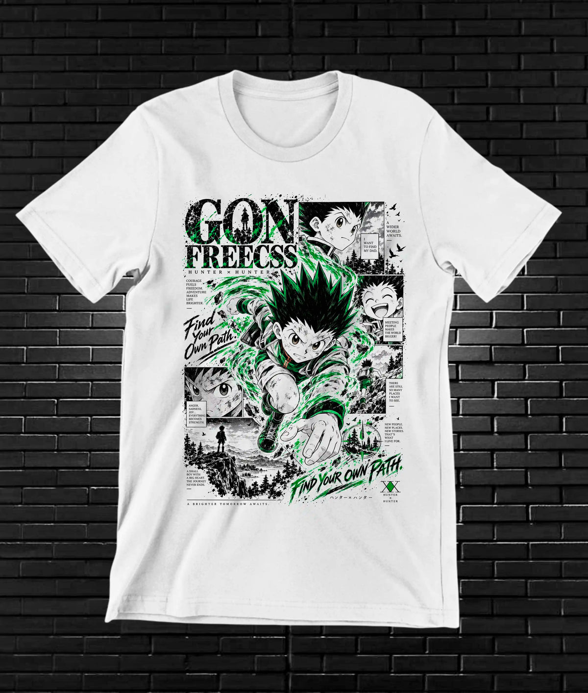 Camiseta Hunter x Hunter Gon MELAR - NIVRA Blanco