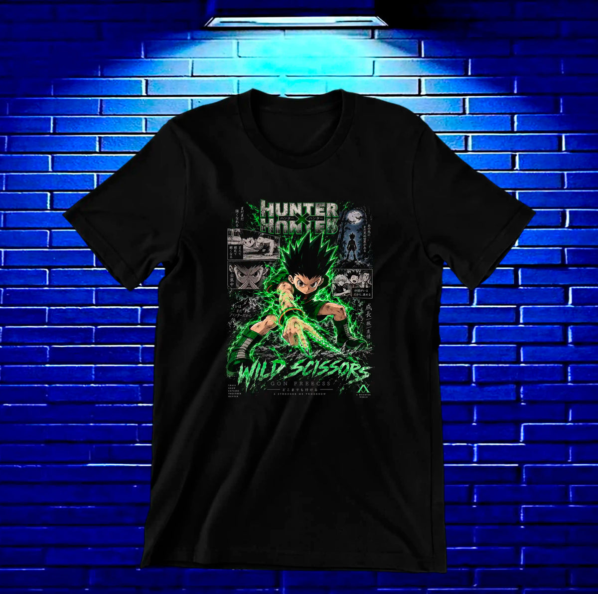 Camiseta Hunter x Hunter Gon MELAR - NIVRA Negro