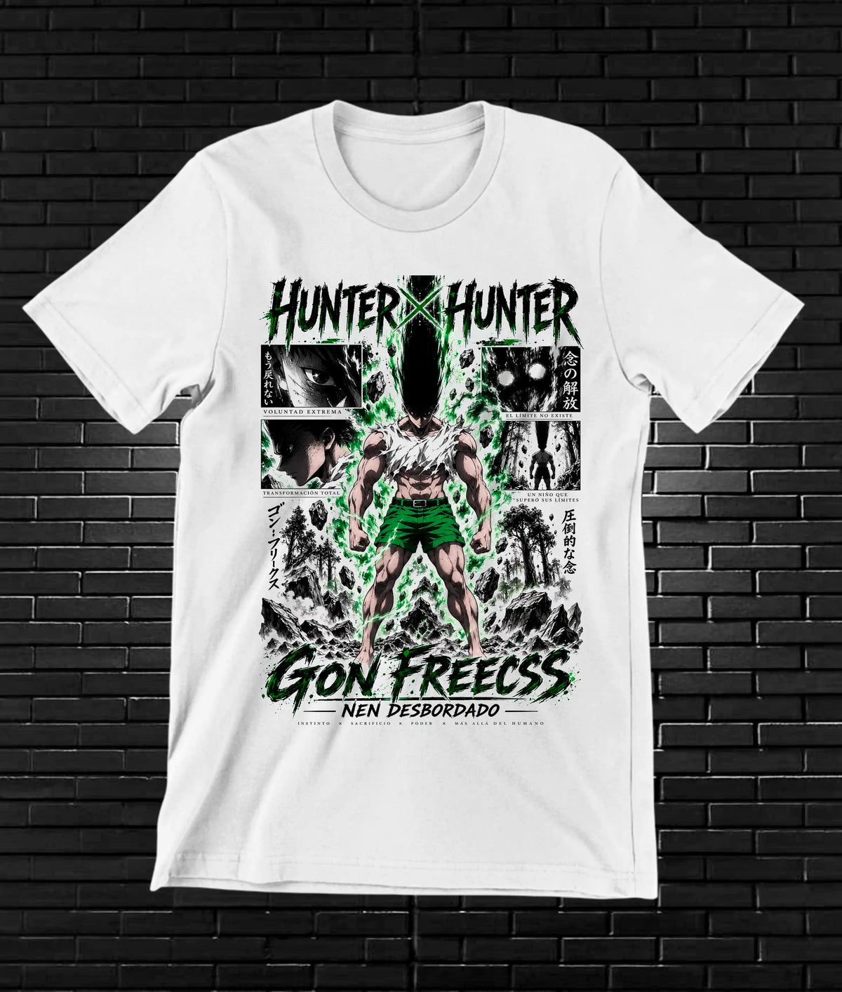 Camiseta Hunter x Hunter Gon NIMOR - CAVOX Blanco