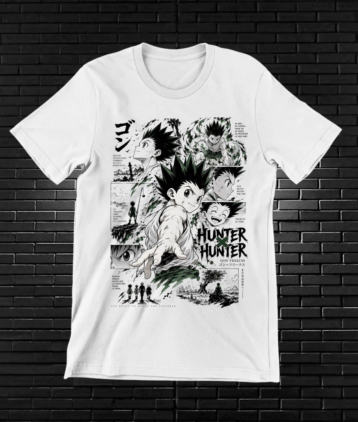 Camiseta Hunter x Hunter Gon NIMOR - NIVRA Blanco