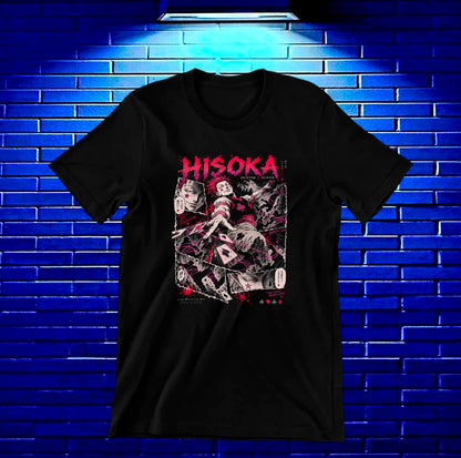Camiseta Hunter x Hunter Hisoka BAMOR - BANIX Negro