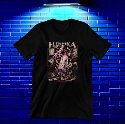 Camiseta Hunter x Hunter Hisoka CAMINE - BAREN Negro