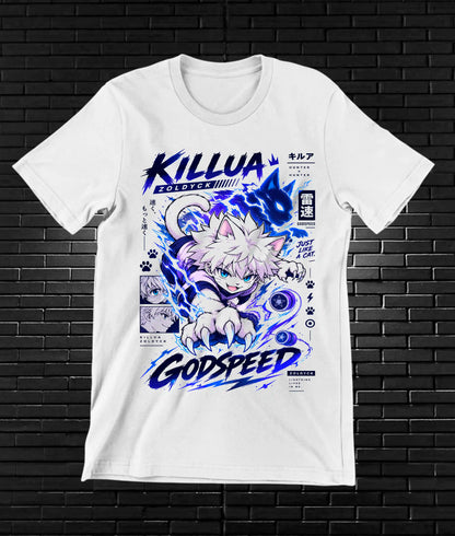 Camiseta Hunter x Hunter Killua BAMOR - BANIX Blanco
