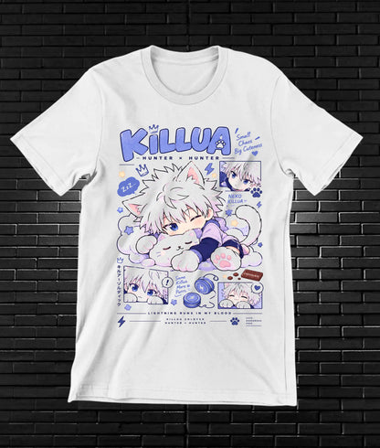 Camiseta Hunter x Hunter Killua BAMOR - CAVOX Blanco