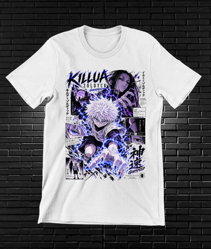 Camiseta Hunter x Hunter Killua CAMINE - BANIX Blanco
