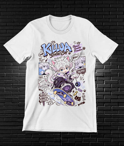 Camiseta Hunter x Hunter Killua NIMOR - NIVRA Blanco