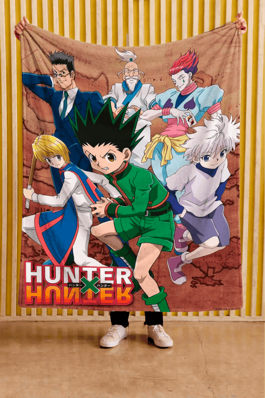 Cobija Hunter x Hunter – Gon y compañeros
