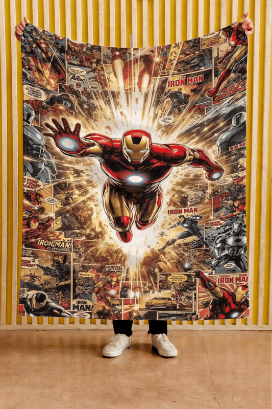Cobija Iron Man – Iron Man · vuelo y ciudad