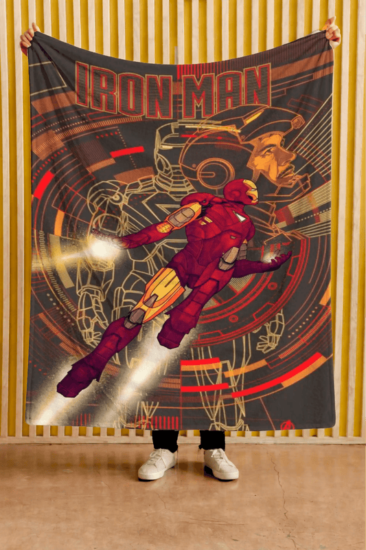 Cobija Iron Man – Iron Man · retro