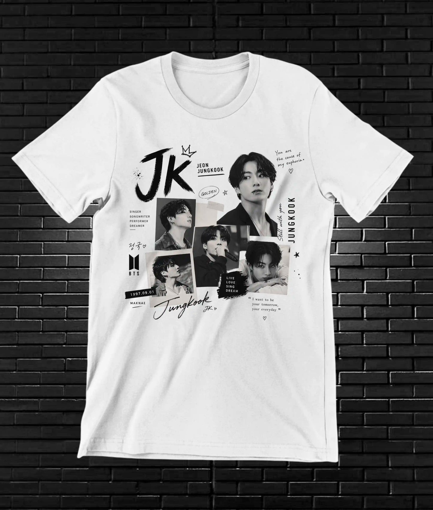 Camiseta Jungkook BTS – CAMINE