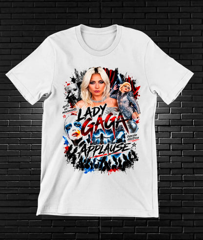 Camiseta Lady Gaga BAMOR - BANIX Blanco