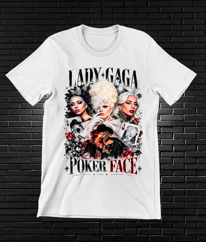 Camiseta Lady Gaga CAMINE - BANIX Blanco