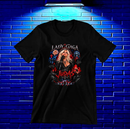 Camiseta Lady Gaga CAMINE - MERON Negro