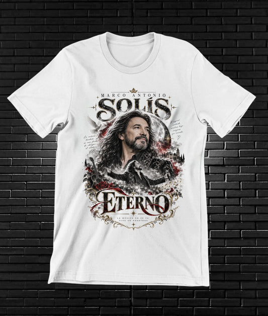 Camiseta Los Bukis – BAMOR – Diseño CAVOX – Blanco