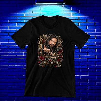Camiseta Los Bukis – BAMOR – Diseño CAVOX – Negro