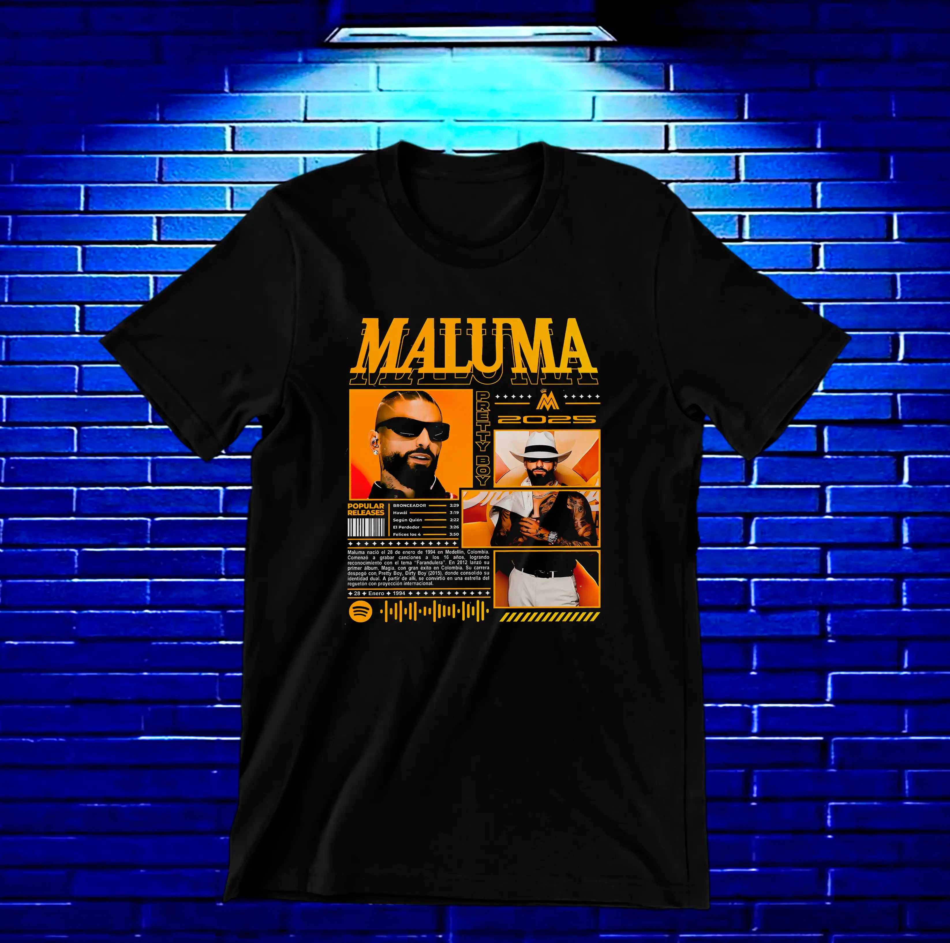 Camiseta Maluma – CAMINE