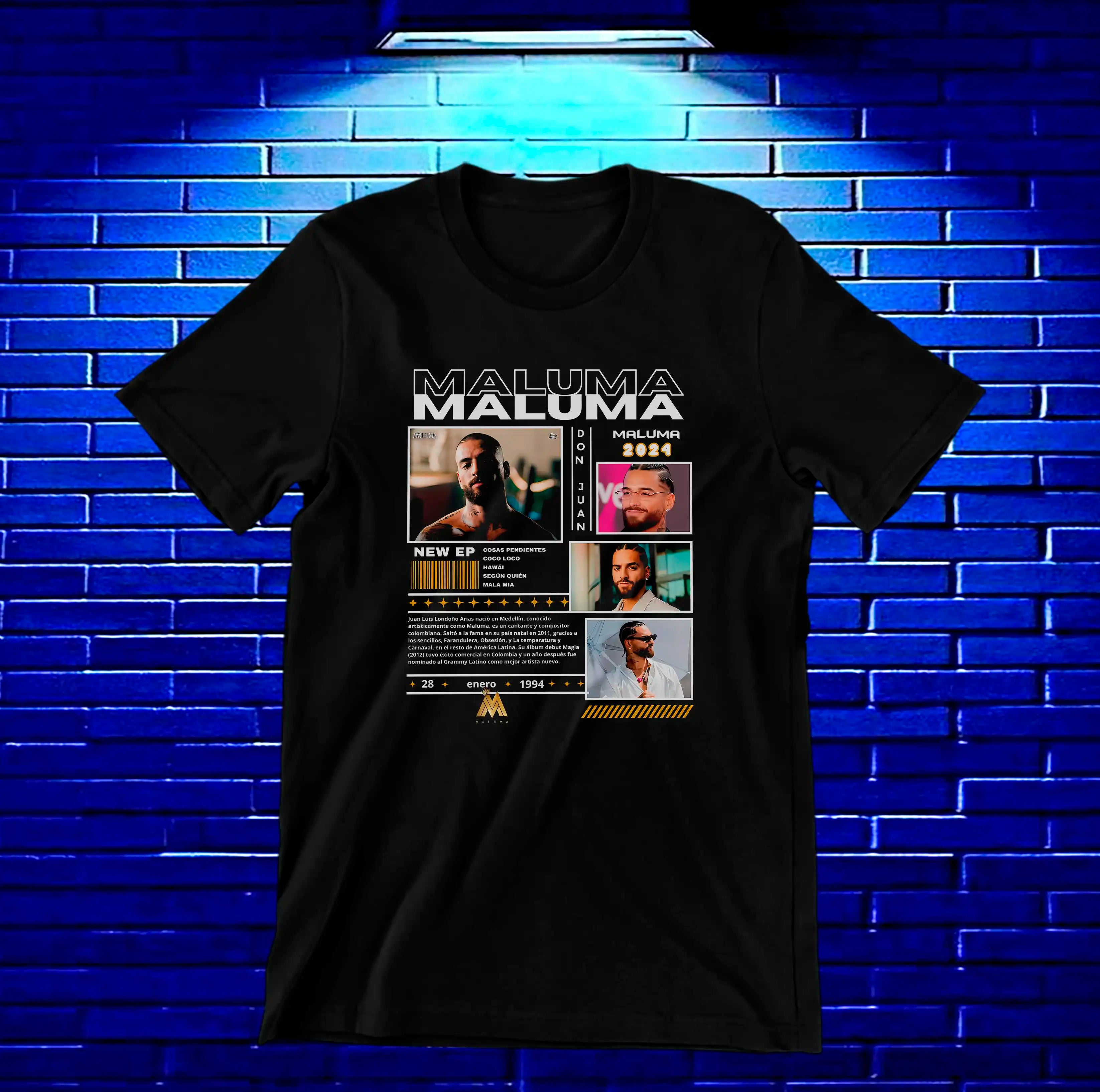 Camiseta Maluma – CAMINE