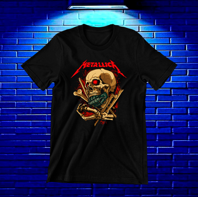 Camiseta Metallica – CAMINE