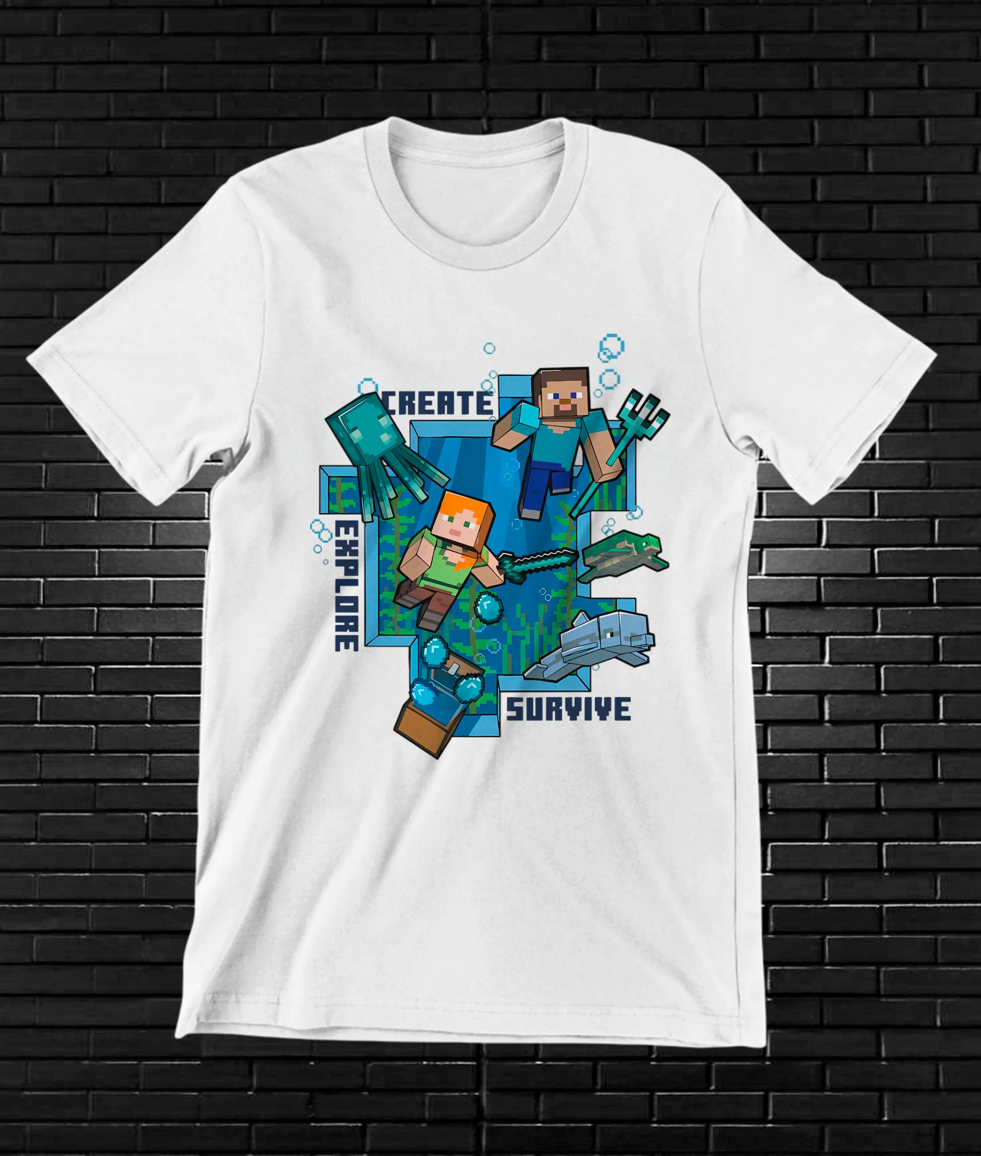 Camiseta Minecraft – CAMINE