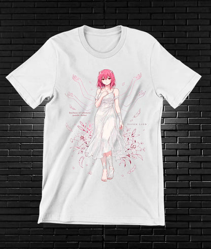 Camiseta Elfen Lied diseño Baren color blanco