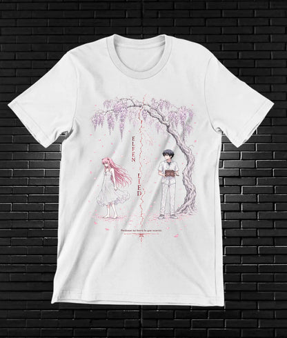 Camiseta Elfen Lied diseño Meron color blanco