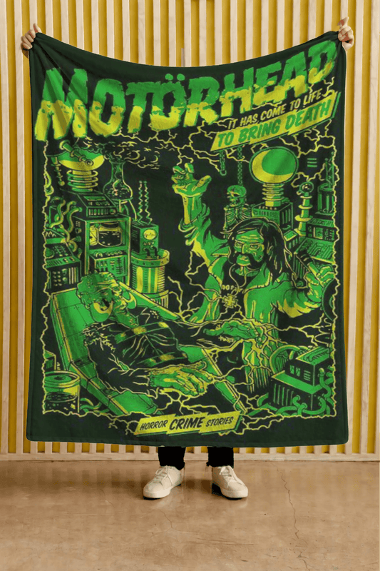 Cobija Motörhead – Calaveras y amplificadores verdes