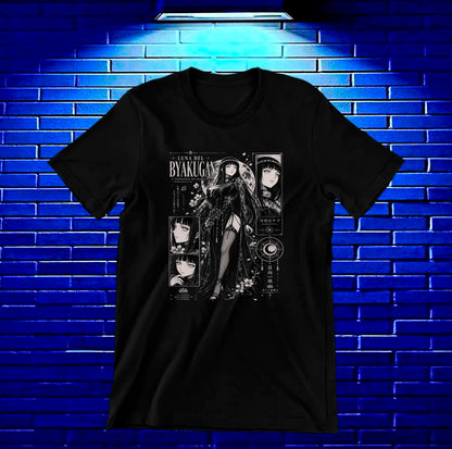 Camiseta Naruto Hinata BALOR diseño CAVOX negro