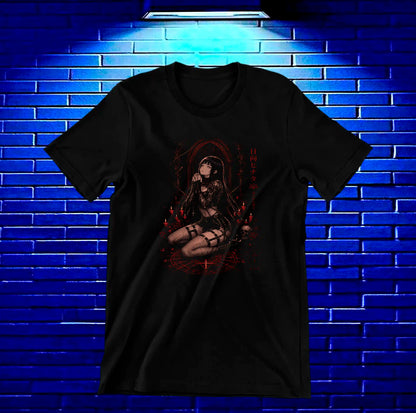 Camiseta Naruto Hinata CAYRO diseño BAREN negro