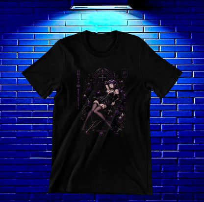 Camiseta Naruto Hinata NIMAR diseño BANIX negro