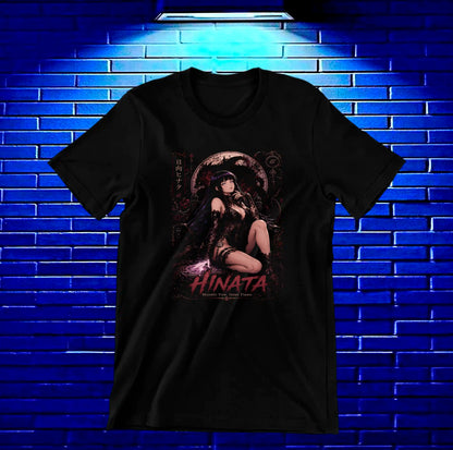 Camiseta Naruto Hinata NIVOR diseño BANIX negro