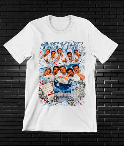 Camiseta NSYNC – BAMOR – Diseño NIVRA – Blanco