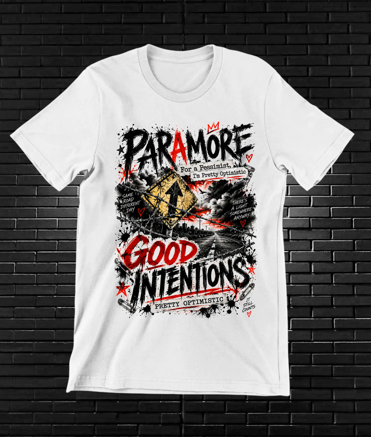 Camiseta Paramore BALOR - BANIX Blanco