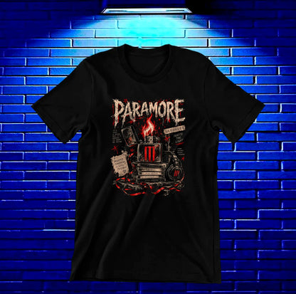 Camiseta Paramore BALOR - BANIX Negro