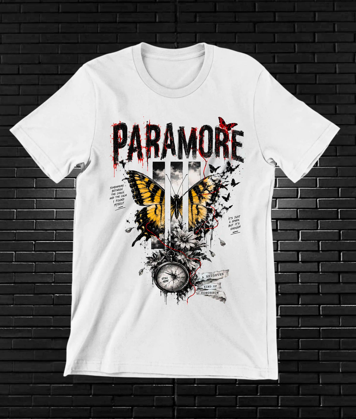 Camiseta Paramore BALOR - CAVOX Blanco