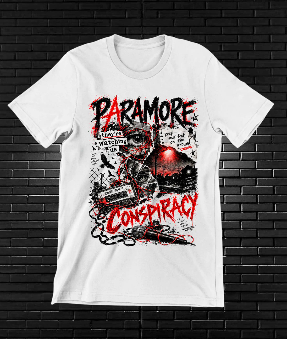 Camiseta Paramore BALOR - NIVRA Blanco