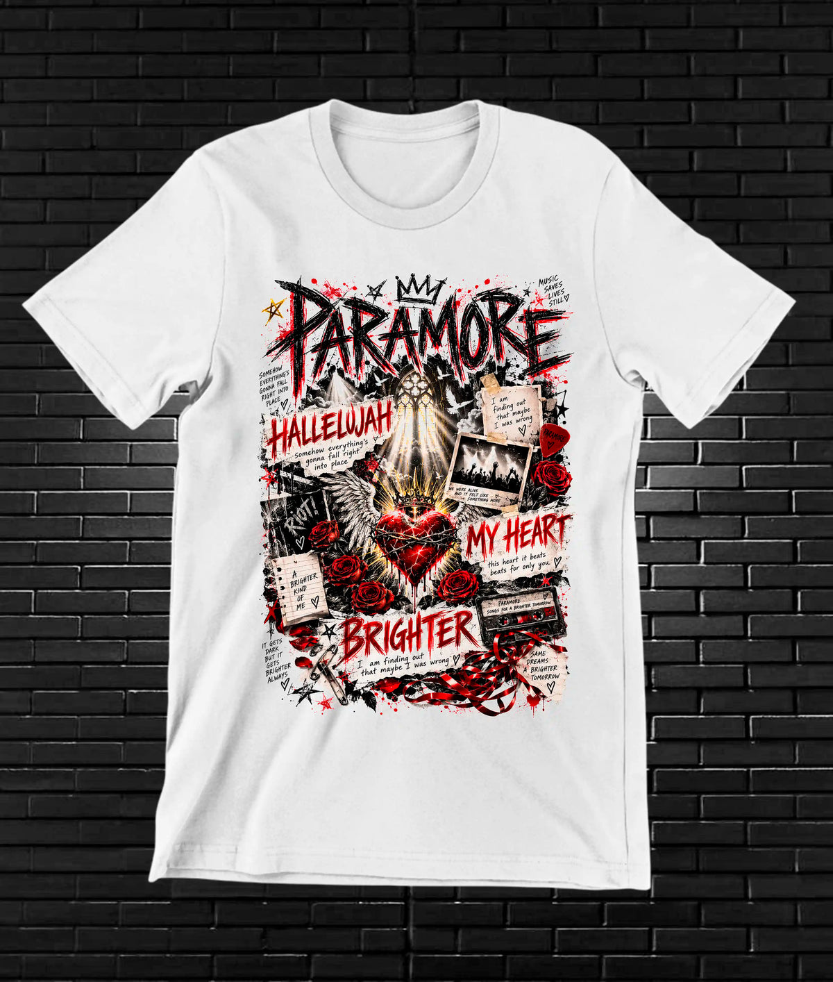 Camiseta Paramore BAMOR - CAVOX Blanco
