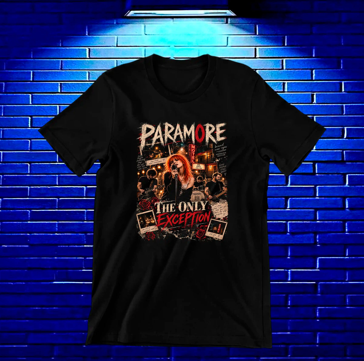 Camiseta Paramore BAMOR - MERON Negro