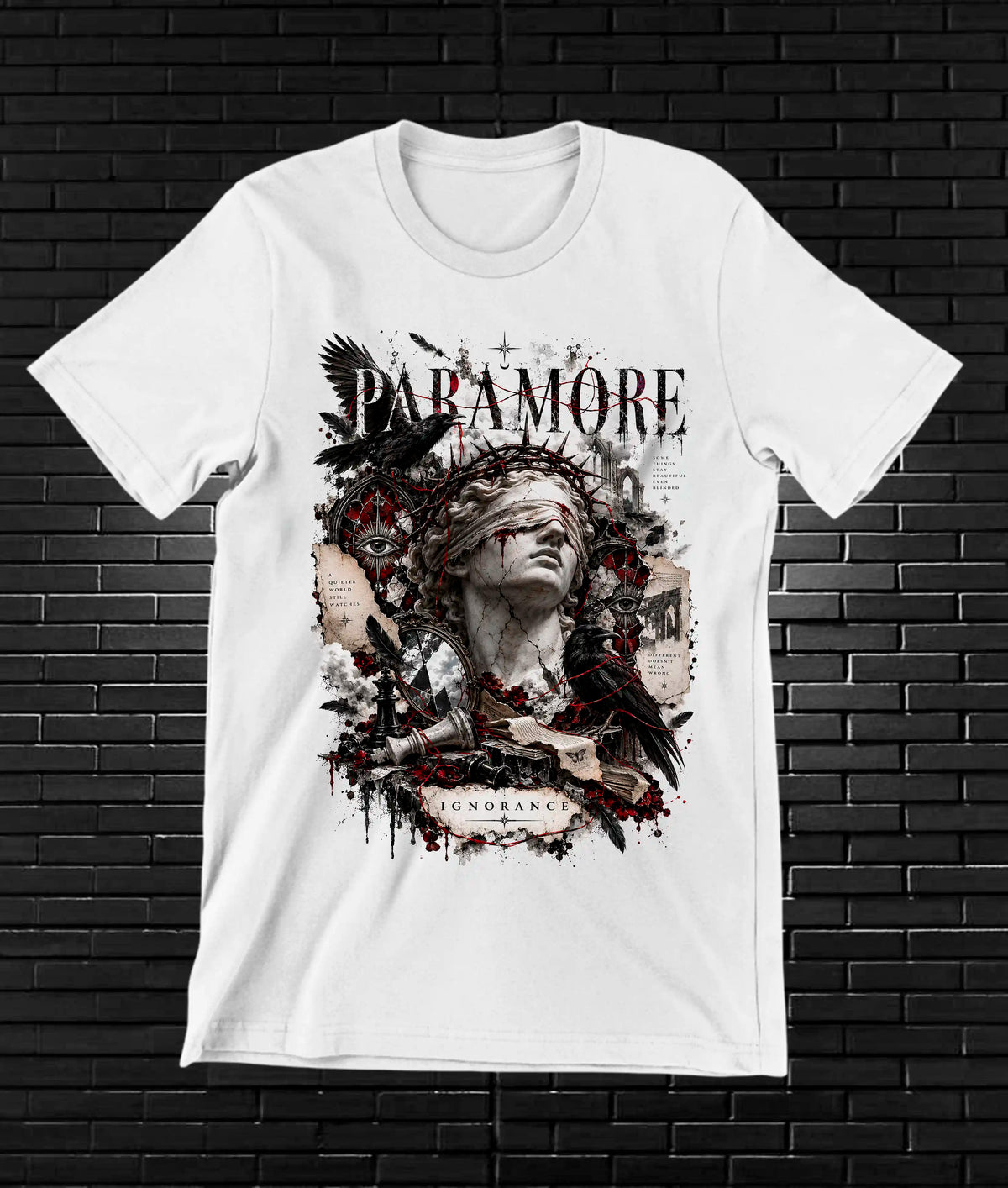 Camiseta Paramore CAMINE - BANIX Blanco