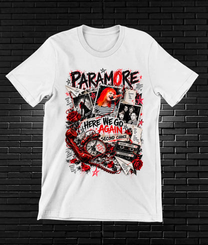 Camiseta Paramore CAMINE - BAREN Blanco