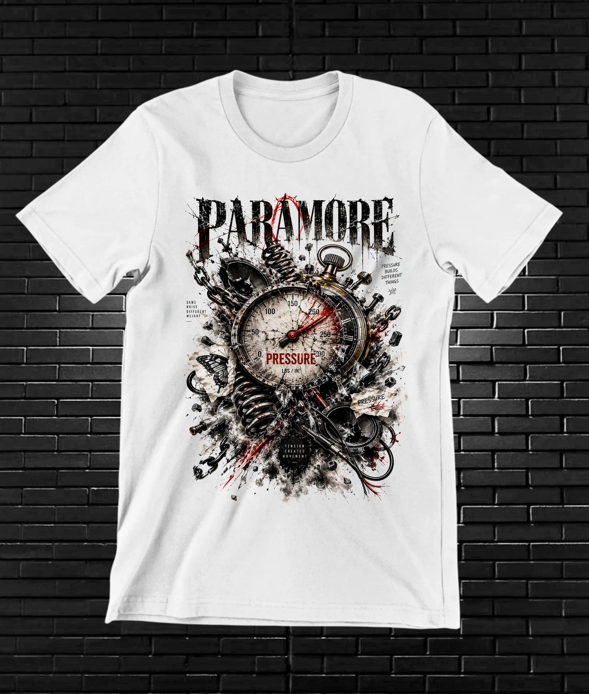 Camiseta Paramore CAMINE - NIVRA Blanco