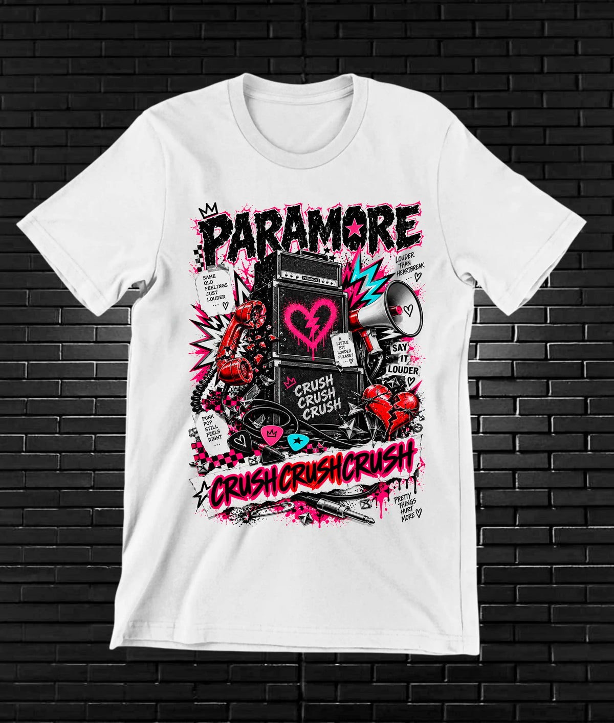 Camiseta Paramore MELAR - BANIX Blanco