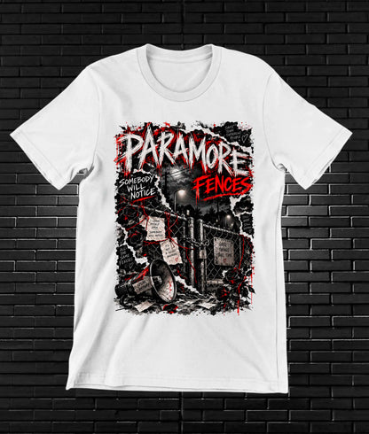 Camiseta Paramore MELAR - BAREN Blanco