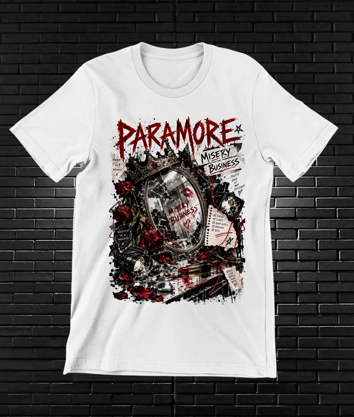 Camiseta Paramore MELAR - CAVOX Blanco