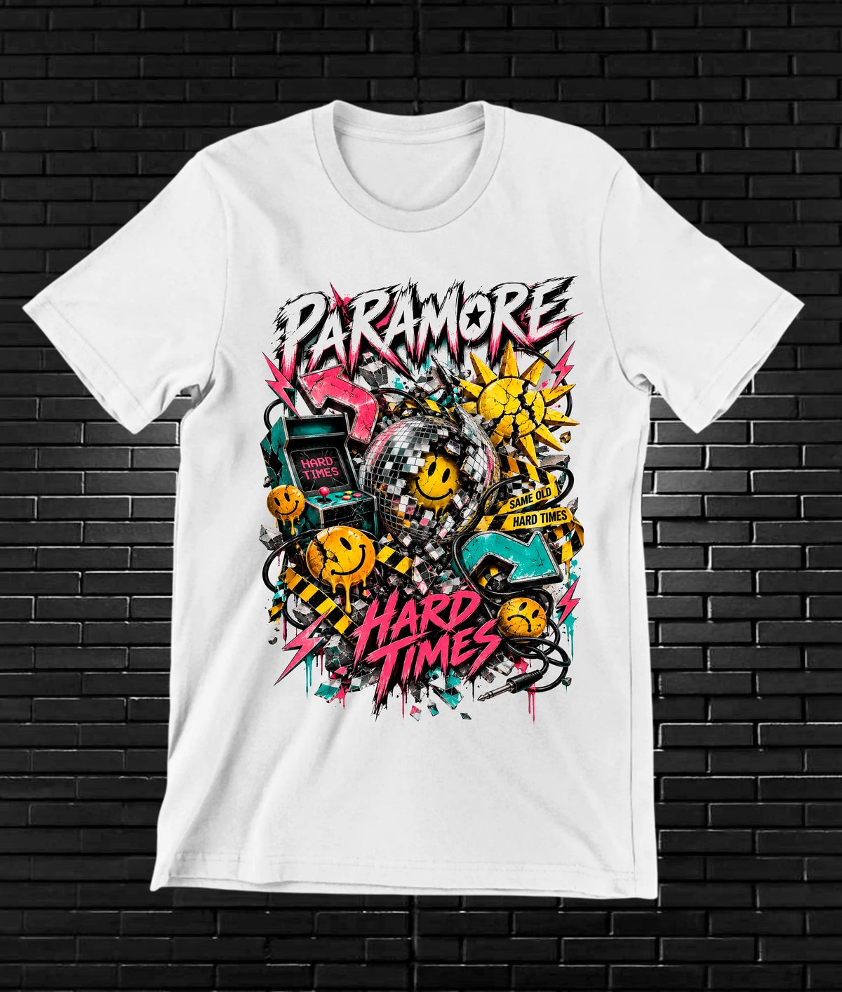 Camiseta Paramore MELAR - NIVRA Blanco