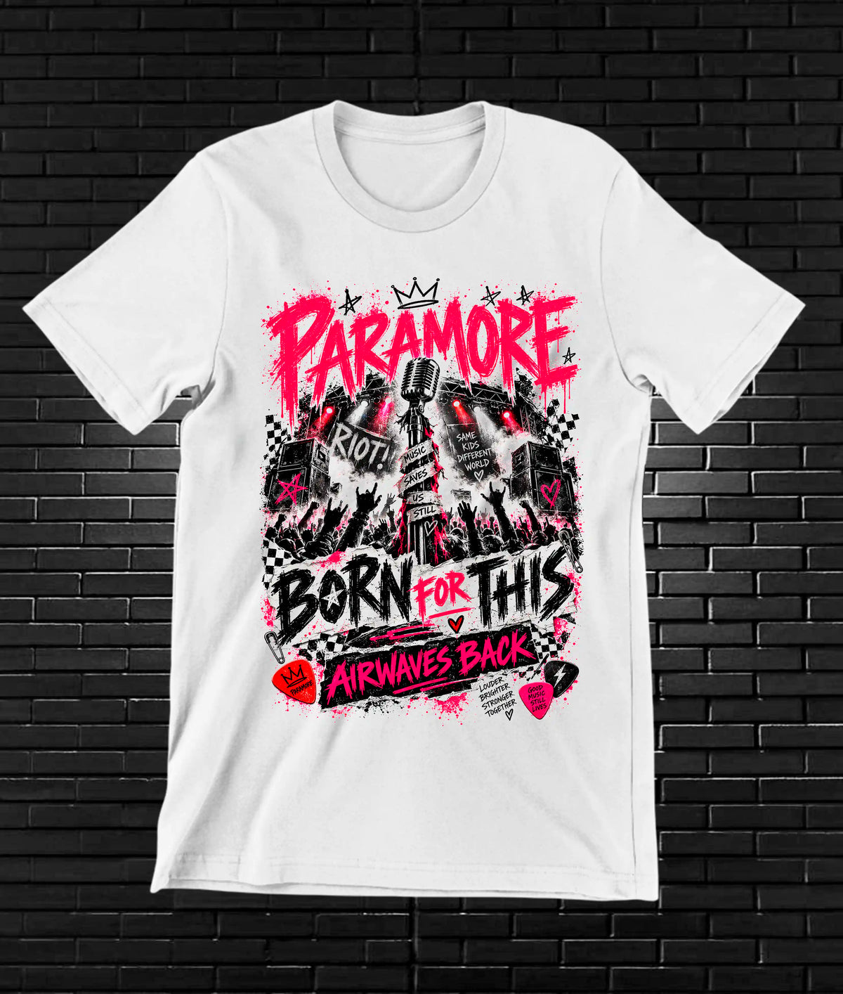 Camiseta Paramore NIMOR - CAVOX Blanco