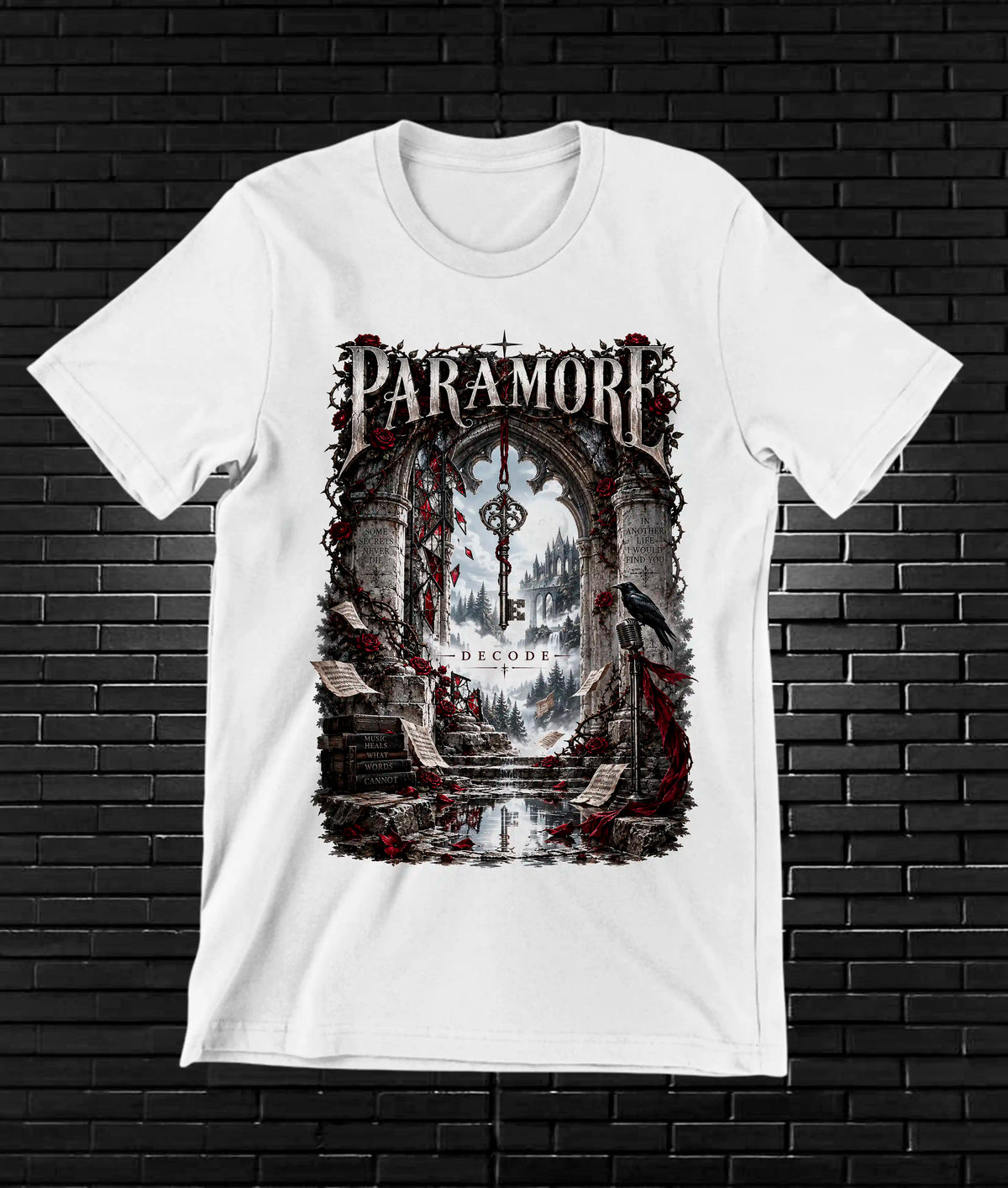 Camiseta Paramore NIMOR - NIVRA Blanco