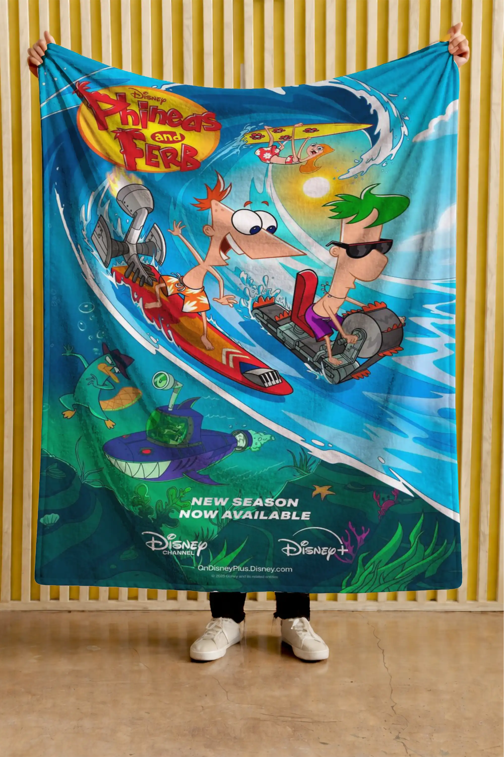 Cobija Phineas y Ferb – NIMOR