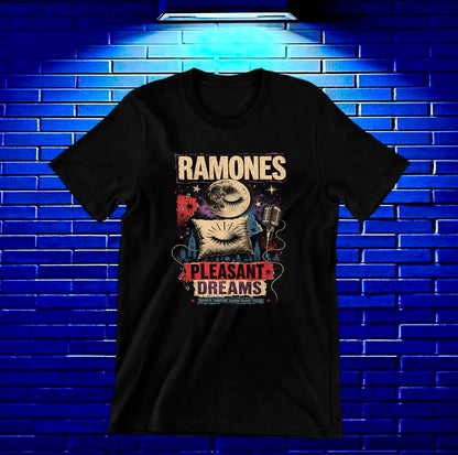 Camiseta Ramones BAMOR diseño BANIX color Negro